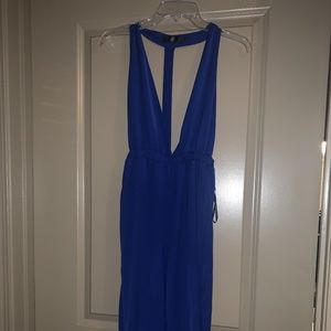 Royal blue jumpsuit